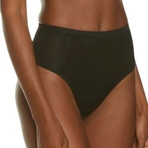 NWT Skims Power Mesh Mid Waist Thong Small